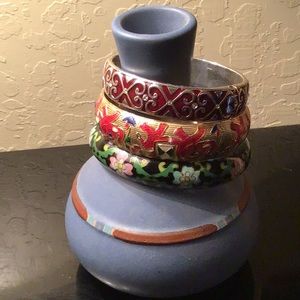 Beautiful Enamel Bracelets